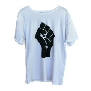 Black Power Fist Graphic Tee